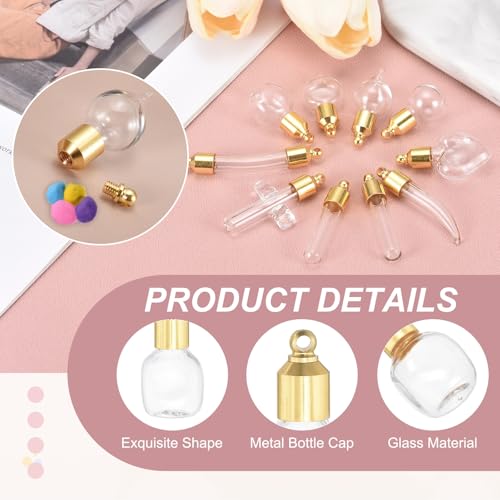 sourcing map Vial Necklace, Stainless Steel Glass Square Perfume Bottle Pendant Necklace Ashes Urn Vial Pendant Openable Bottle Case 10