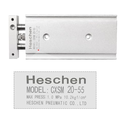 Heschen Dual Rod Air Cylinder CXSM 20-55 55mm Stroke Double Acting