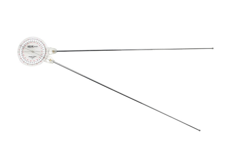 [Australia - AusPower] - Baseline 12-1036 Extendable Goniometer, 360 Degree Range, Extendable Arms (9", 36") 