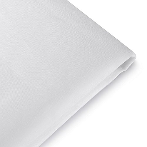 Neewer 12x5 feet/3.6x1.5 meters Polyester White Seamless Diffusion Fabric for Photography Softbox, Light Tent and DIY Lighting Modifier 1.5*3.6M