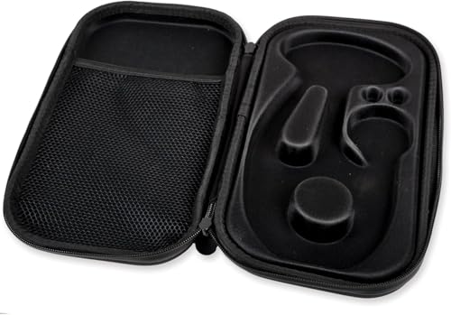 FONENDO BAG - Colour: Black. Professional use. High quality protective case for stethoscope with a classic style tube