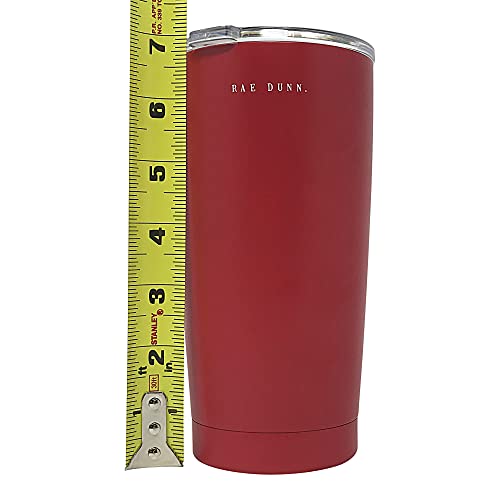 Rae Dunn Christmas/Hanukkah 17 oz. Insulated Stainless Steel Travel Tumbler (Feliz Navidad)