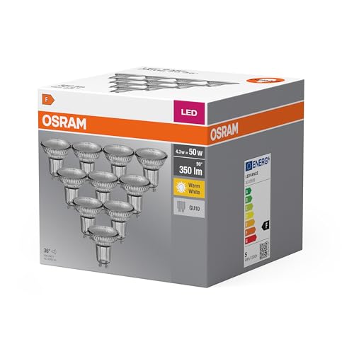 Osram LED light bulb Warm White 10 pack 50W