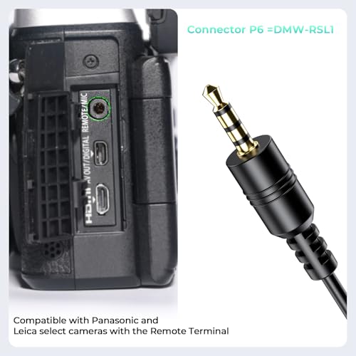 Rechargeable Wireless Camera Remote Control for Panasonic Shutter Release