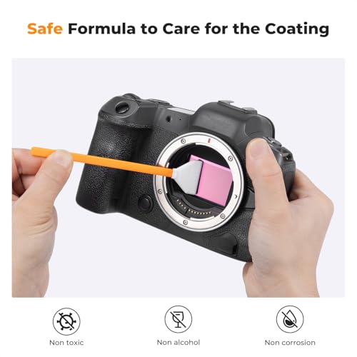 K&F CONCEPT 20ML*2 Spray and Sensor Cleaner Kit, Lens Cleaner