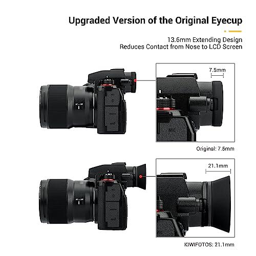 Extended LUMIX S5II S5IIX Eyecup(Upgrade Version) for Panasonic LUMIX S5II S5IIX