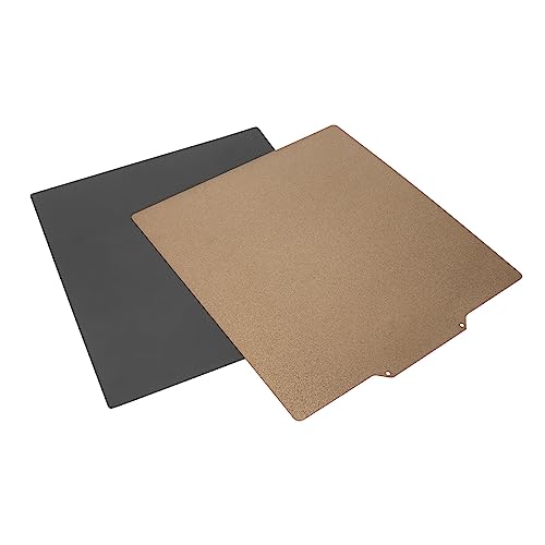 Flexible PEI Double-Sided Sp Steel Plate for CR-6 SE 3D Printers - Magnetic Build Plate, 255x245MM, Ible Steel, Ideal for 3D Printing