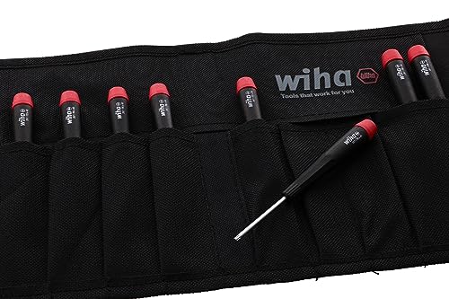 Wiha 26799 8-piece Torx screwdriver set in red with assorted Torx drivers