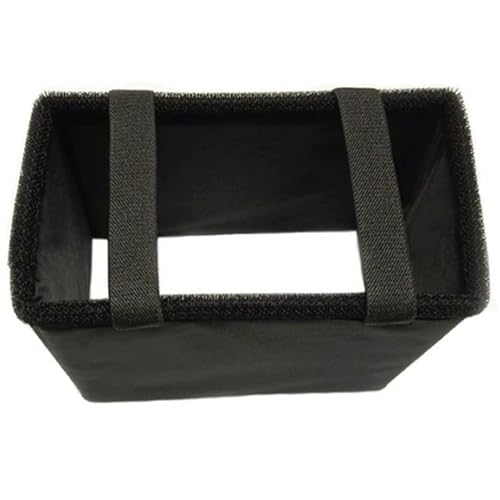 7 Inch Monitor Hood/Sunshade, Foldable and Portable Universal Fit Shade with Elastic Belt, for FEELWORD FW703, FW759, LUT7, T7 7″
