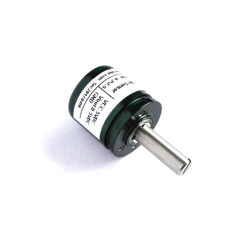 [Australia - AusPower] - 6mm Shaft Hall Effect Potentiometer Angle Sensor 180 ° Measuring Range 0-5V Output 5V Supply 5V supply voltage 0-5V output 180 ° 