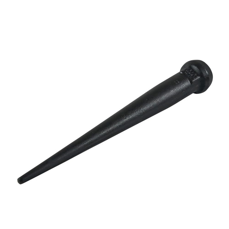 [Australia - AusPower] - Klein Tools 3256 Broad-Head Bull Pin Made of Forged, Made in USA, Heat-Treaded Steel With Black Finish, 1-1/16-Inch 1-1/16-Inch x 10-Inch Broad Head 