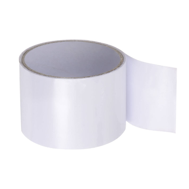 HARFINGTON Waterproof Patch Seal Tape 2" x5' Leak Repair Tape for Plastic Bucket/Basin Hoses Duct Pipes, White 2"x5'