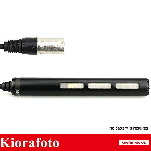 Kiorafoto Camera Camcorder Microphone Replaces Sony Microphone ECM-XM1