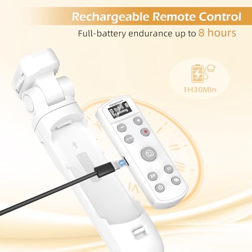 for Sony Tripod Wireless Shooting Grip with Shutter Release White for Sony