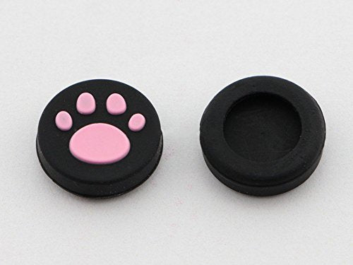 [Australia - AusPower] - Silicone Joystick Caps Thumb Stick Analog Grip Cover Case Cap for PS Vita PSV 2000 PSV 1000 Controller (Pink) 
