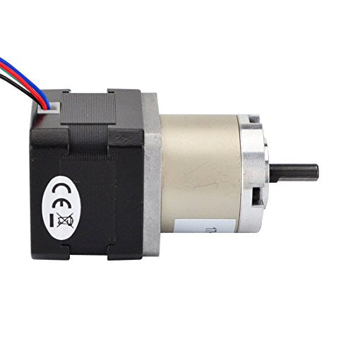 STEPPERONLINE 27:1 Planetary Gearbox Nema 17 Geared Stepper Motor 0.4A for CNC 3D Printer
