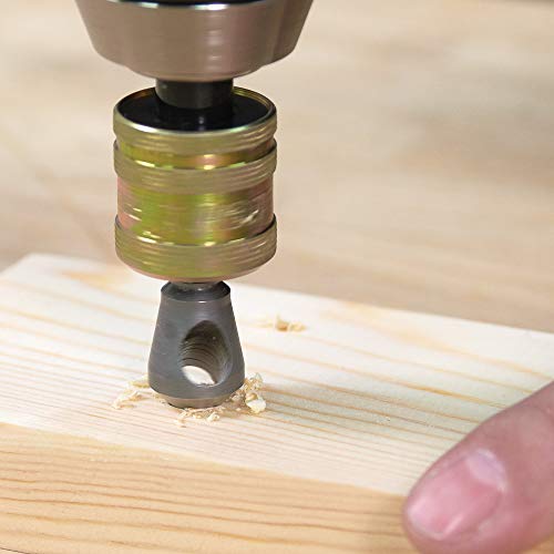 Trend De-Burring Tool for Countersinks, 5mm-13mm, Quick Release Compatible