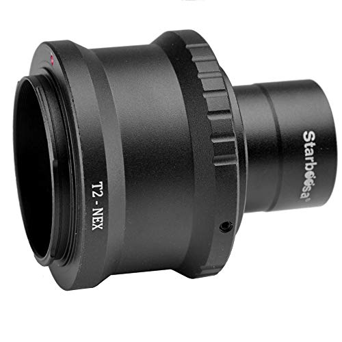 1.25" Telescope T Adapter with T2 Ring for Sony NEX Cameras Camera Adapter Set for Sony NEX