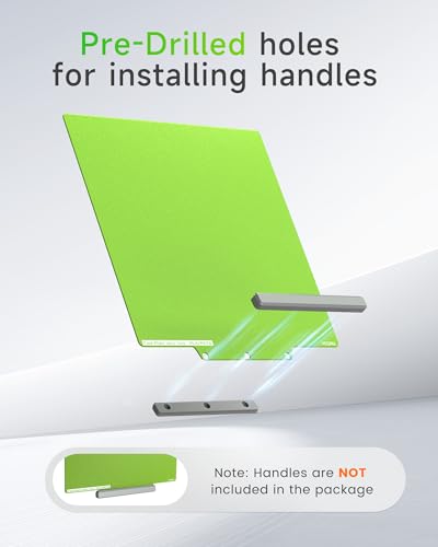 YOOPAI Cold Low Temperature Build Plate for AD5X/AD5M/AD5M Pro, Double Sided 235x235mm Low Temperature Print Plate, Cold 3D Printer Bed Platforms with UltraTack Coating Green