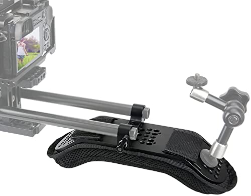 NICEYRIG Steady Shoulder Mount/Shoulder Pad for Video Camcorder CameraDV/DC 15mm Shoulder Pad