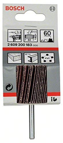 Bosch Accessories 2 609 200 183 Flap Wheel 6 mm, 60, 60 mm, 40 mm