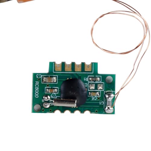 Ausi DCF77 Receiver Module DCF-3850M-800 - With DCF Antenna 1.1-5.05KHz for Radio Controlled Clocks