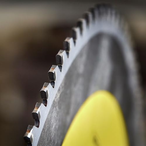 Evolution Power Tools 230TCT-60CS Circular Saw Blade (AKA Chop Saw Blade) For Cutting Stainless Steel - Carbide Tipped Metal Saw Blade Produces Virtually No Heat, Burrs or Sparks, 230 mm Chop/Circular Saw Blade