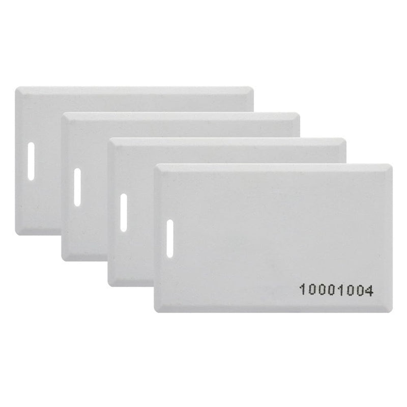 [Australia - AusPower] - 10 pcs 26 Bit Proximity Clamshell Prox Swipe Cards Compatable with ISOProx 1386 1326 H10301 Format Readers and Systems. Works with The vast Majority of Keyless Entry Access Control Systems 