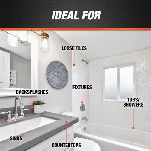 DAP clear 100% silicone rubber window, door, and siding sealant tube, 2.8 oz
