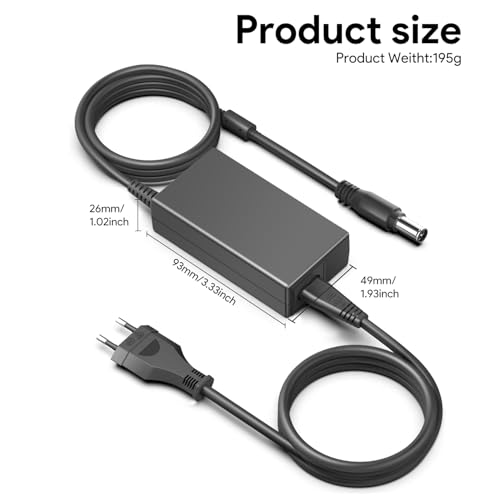 KFD Power Supply 24 V 2.7 A Charger for Löwenstein Prism Smart Plus/Max Prism Soft Plus/Max Medical Skynet ELK-A069 CPAP Sleep Apnea Device Weinmann WM 24480 60 W Adapter (Does Not Fit 37 V 90 W wm 29657)