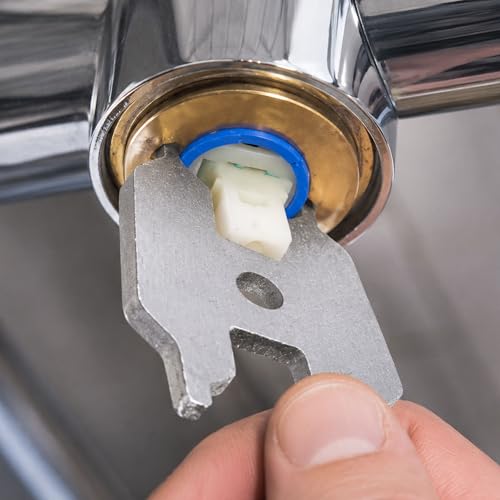 Universal Cartridge Cover Wrench 1 Piece Steel Compatible with Blanco 138219 Cartridge Key Cartridge Cover Ring Key Cartridge Key for Sink Tap
