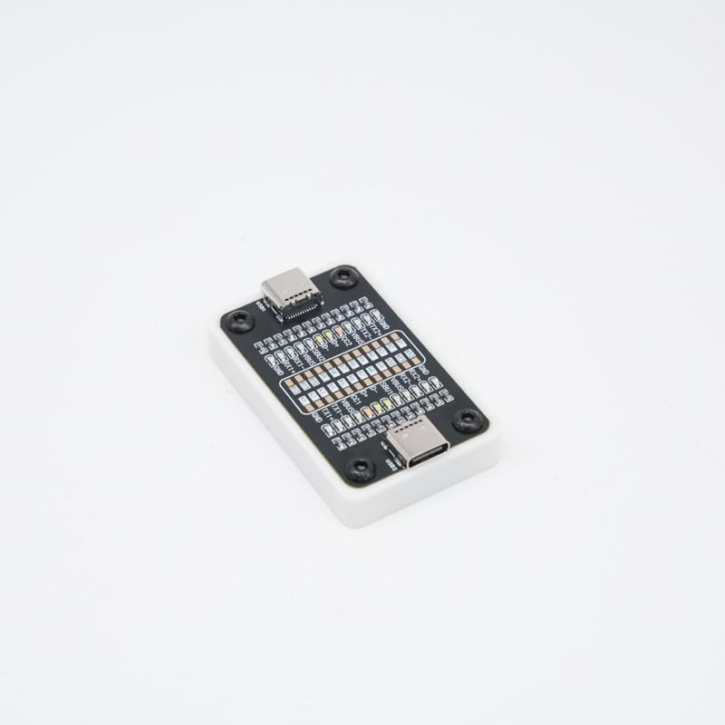 ChargerLAB Power-Z CT001 USB-C cable tester with 24-pin continuity testing and LED indicators