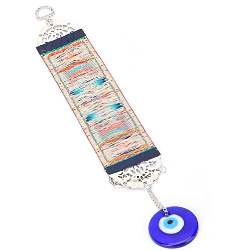 Evil Eye Decorations for Home, Hamsa Hand Amulet Pendant Exquisite Evil Eye Carpet Decor for Gifts Home Decoration(A)