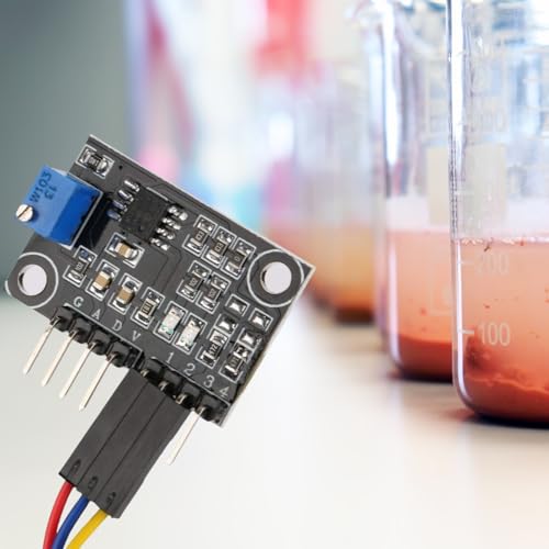 Turbidity Sensor Module - Water Quality Monitor Particles Sensor -Turbidity Sensor Level Tester Water Quality Monitoring Sewage Turbidity Value Detection Module TSW-20M