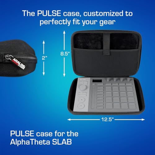 ANALOG CASES Case For AlphaTheta SLAB - Custom-Fitted PULSE Hard Case