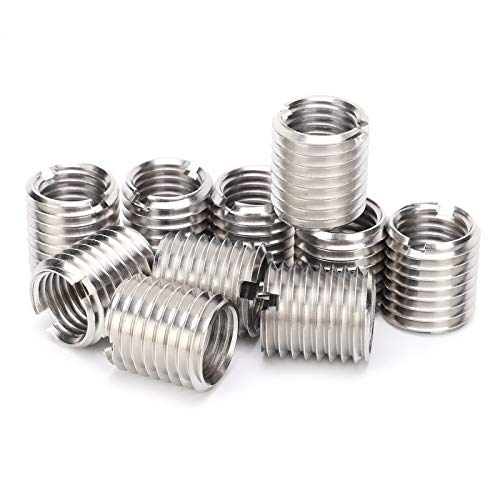 Eujgoov 10-piece insert nut set with M16 female and M20 male thread fastening conversion repair sleeves