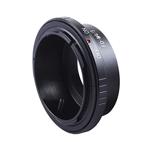 Compatible with for Canon FD Lens Micro 4/3 M4/3 Adapter LUMIX GX7 GF6 GH3 G5 GF5 GX1 GF3 G3 & for Olympus OM-D E-M1 E-M5 E-PL6 E-P5 Camera Canon FD to M4/3 adapter