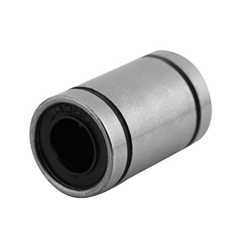 Linear Motion Ball Bearing,10pcs LM8UU 8mm steel Linear Motion Ball Bearing Slide Block For Linear Guide Rail/3D Printer/Engraving Machine