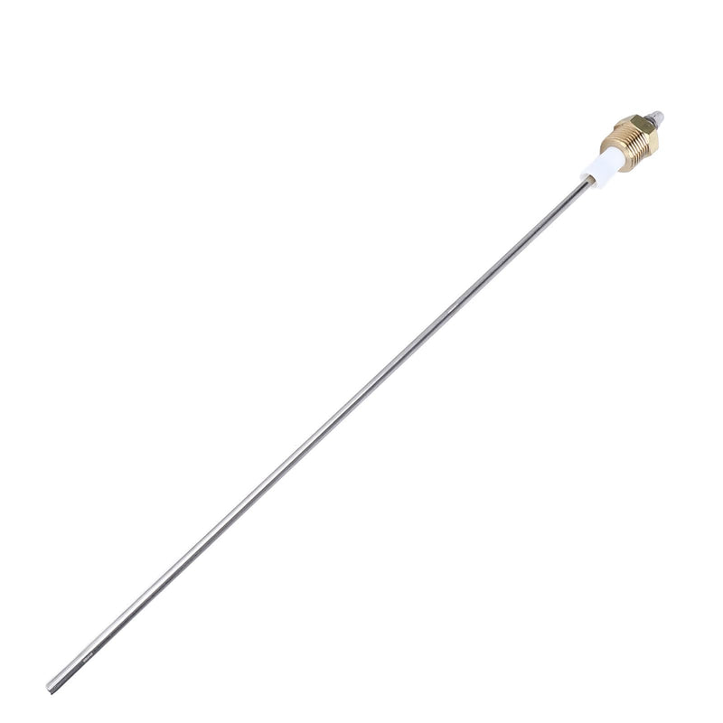 [Australia - AusPower] - Boiler Water Level Probe Sensor Electrode Rod 1 Pin G1/2 Brass PTFE Stainless Steel Sturdy Boiler Sensor Replacement 