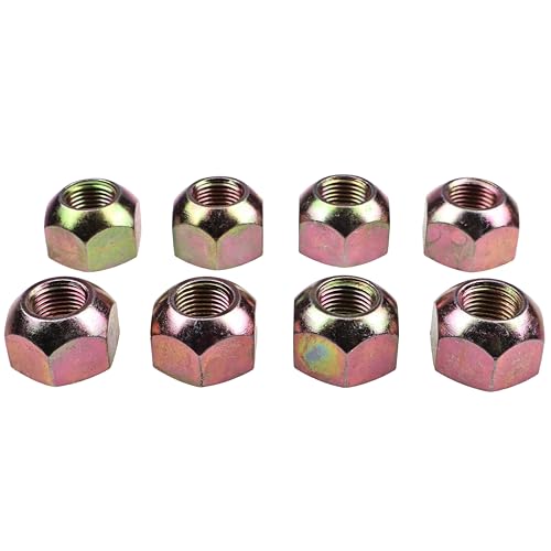 DVPARTS 8X lug nuts 6564669 for Bobcat 1600, 2000, 2400, 2410, 1213, S100 and S130 models