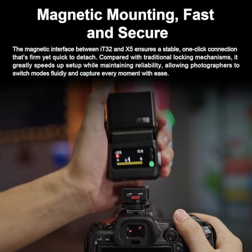 Godox X5S TTL Wireless Flash Trigger for Sony Cameras, Compatible with iT32 Camera Flash (X5S)