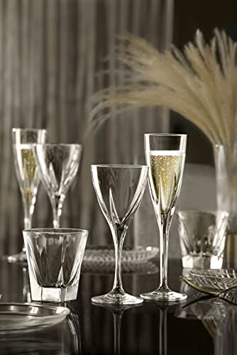 Barski Shot Glass - Set of 6 Glasses - Crystal Glass - Beautifully Designed - Use it for - Shot - Vodka - Liquor - Cordial - Each Glass is 2.25 oz Made in Europe