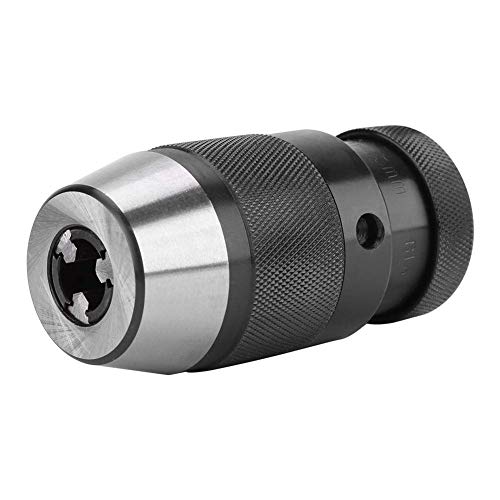 1/2 Inch Keyless Chuck Converter for Drill Machine Self-Tightening Power Drill Chuck Adapter Compatible with Milling Machines and Lathes 0.5 Inch Chuck Tool
