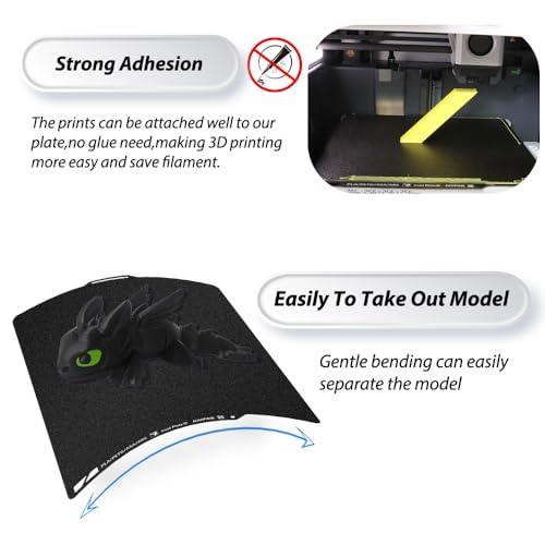 2025 launches new power-saving PEI cool plate, 257x257mm texture heatingbed low temperature printing Pla plate for Bambu lab X1/A1/P1S/X1C/X1E/P1P 3D printer