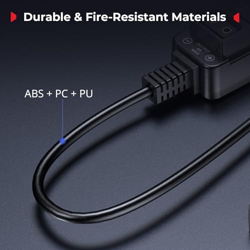 SMALLRIG D-Tap Splitter, 4 Ports Dtap Splitter Cable for V Mount Battery