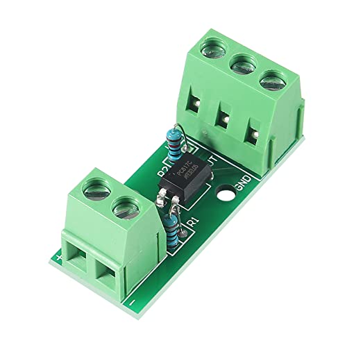 Pack of 4 1 Channel Optocoupler PC817 1 Channel Insulation Board Voltage Converter Adapter Module 3.6-30V Driver Photoelectric Insulated Module (1CH Optocoupler)