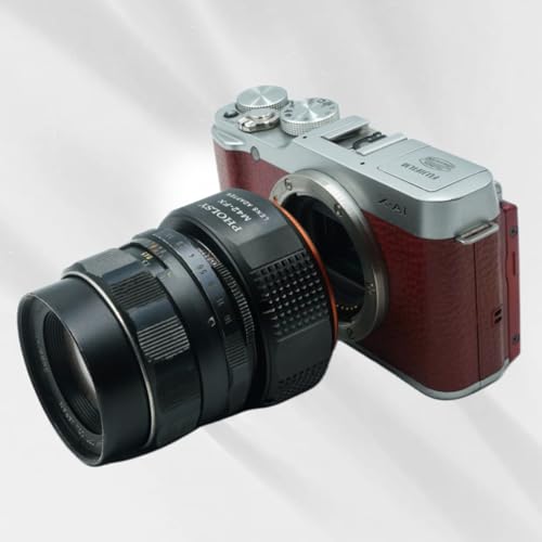 PHOLSY Lens Mount Adapter Compatible with M42 42mm Lens and Fuji X Camera M42 to Fujifilm FX