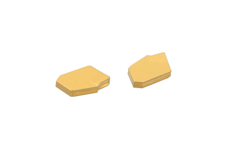 [Australia - AusPower] - Accusize Industrial Tools 2 Pc of Each Kind of Carbide Inserts for 2988-0012, CVD Coated and Tin Coated, Total 10 Pieces, 2988-0012Inserts 