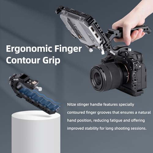 Nitze NATO Top Handle with Quick Release NATO Clamp- PA28-A PA28-A (Stinger Handle)