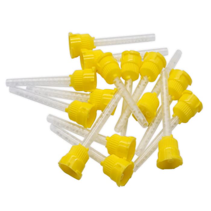 [Australia - AusPower] - Dental Mixing Tips Impression Yellow 1:1 50 pcs 